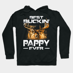 Best Buckin Pappy Ever Shirt Deer Hunting Bucking Father Hoodie